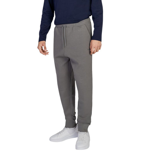 Hugo Boss Gray Cotton Jeans & Pant Hugo Boss