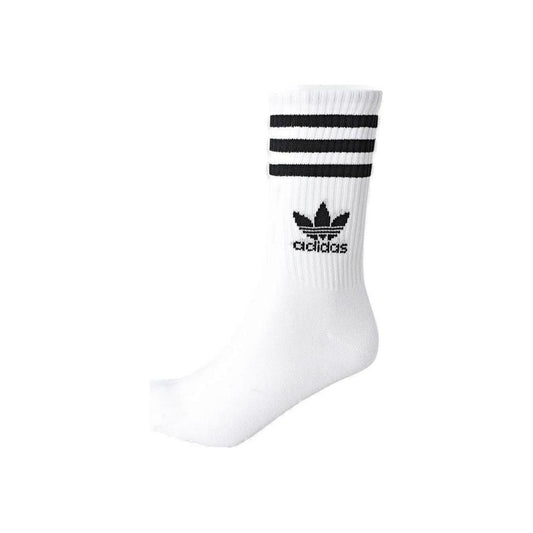 Adidas White Cotton Sock Adidas