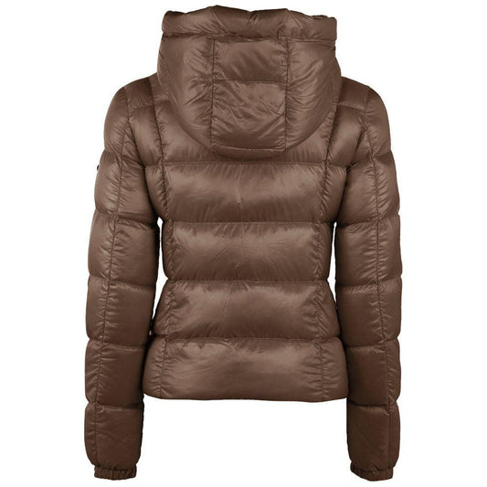 Refrigiwear Brown Nylon Jackets & Coat Refrigiwear