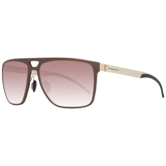 Mercedes Benz Brown Metal Sunglasses Mercedes Benz