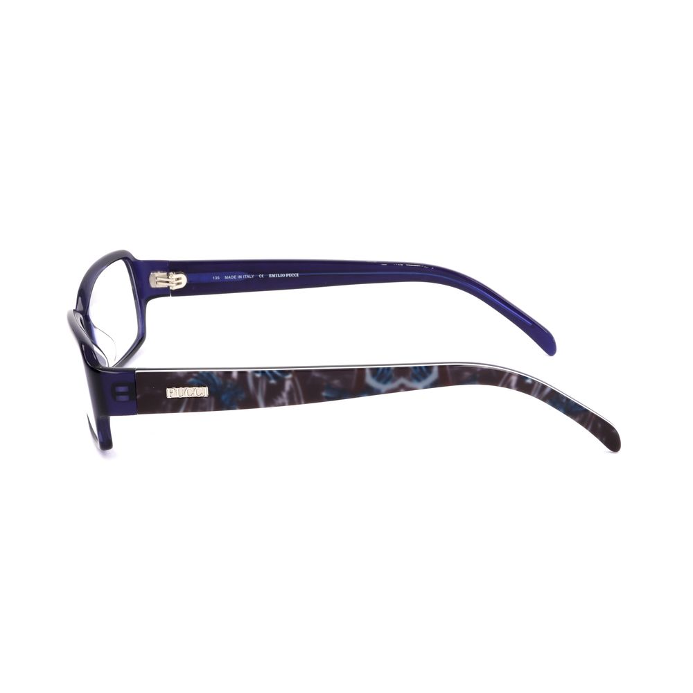 Emilio Pucci Blue Plastic Glasses (Frames)