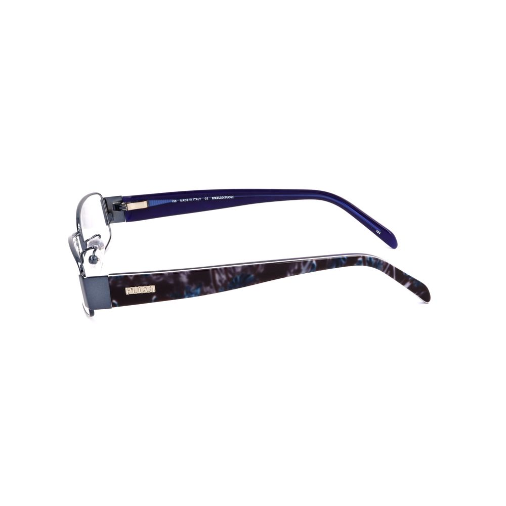 Emilio Pucci Blue Metal Glasses (Frames)