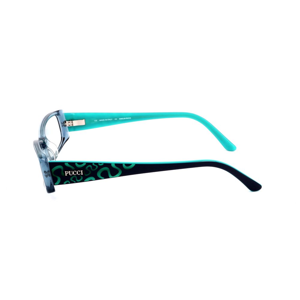 Emilio Pucci Blue Plastic Glasses (Frames)