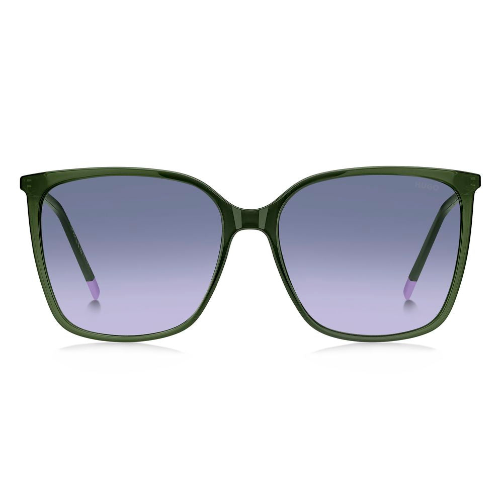 Hugo Boss Green Resin Sunglasses Hugo Boss