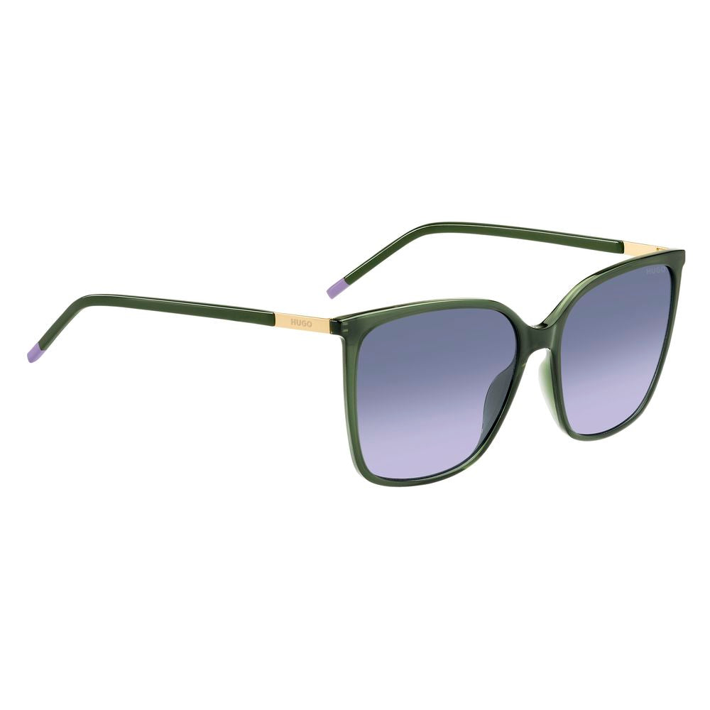 Hugo Boss Green Resin Sunglasses Hugo Boss