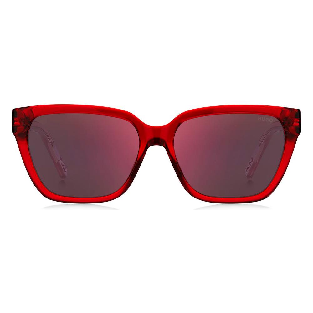 Hugo Boss Red Acetate Sunglasses Hugo Boss