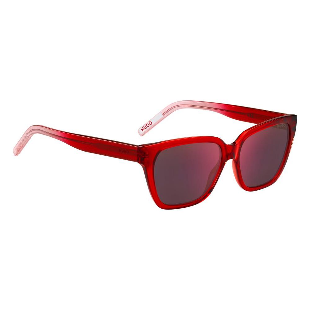 Hugo Boss Red Acetate Sunglasses Hugo Boss