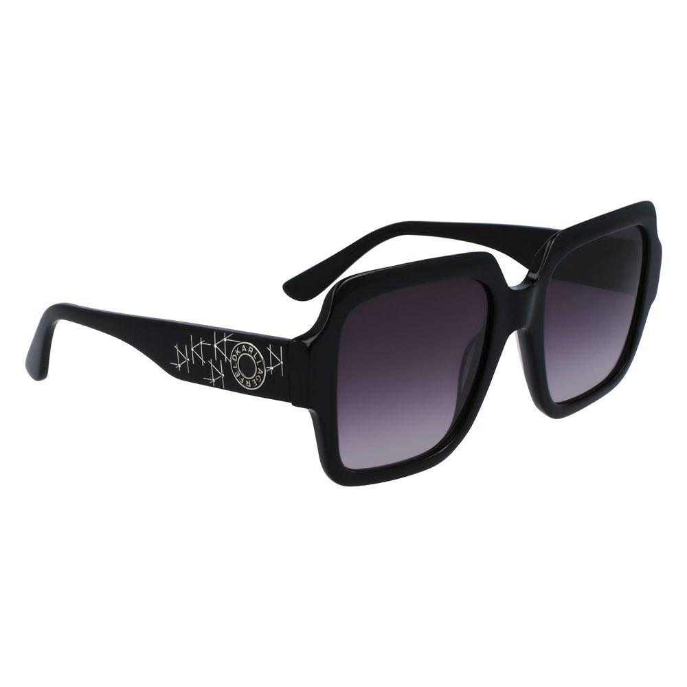 Karl Lagerfeld Black Acetate Sunglasses Karl Lagerfeld