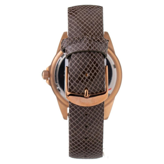 Folli Follie Gray Leather Watch Folli Follie