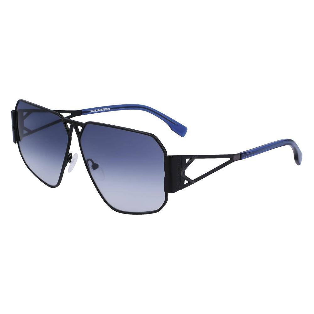 Karl Lagerfeld Black Metal Sunglasses Karl Lagerfeld