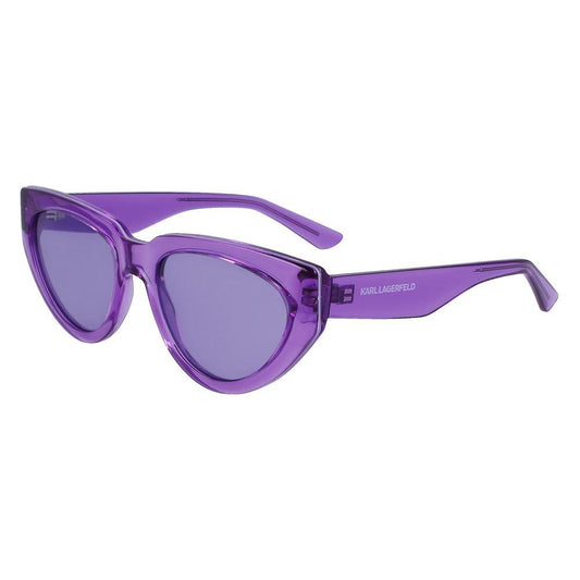 Karl Lagerfeld Purple Injected Sunglasses Karl Lagerfeld