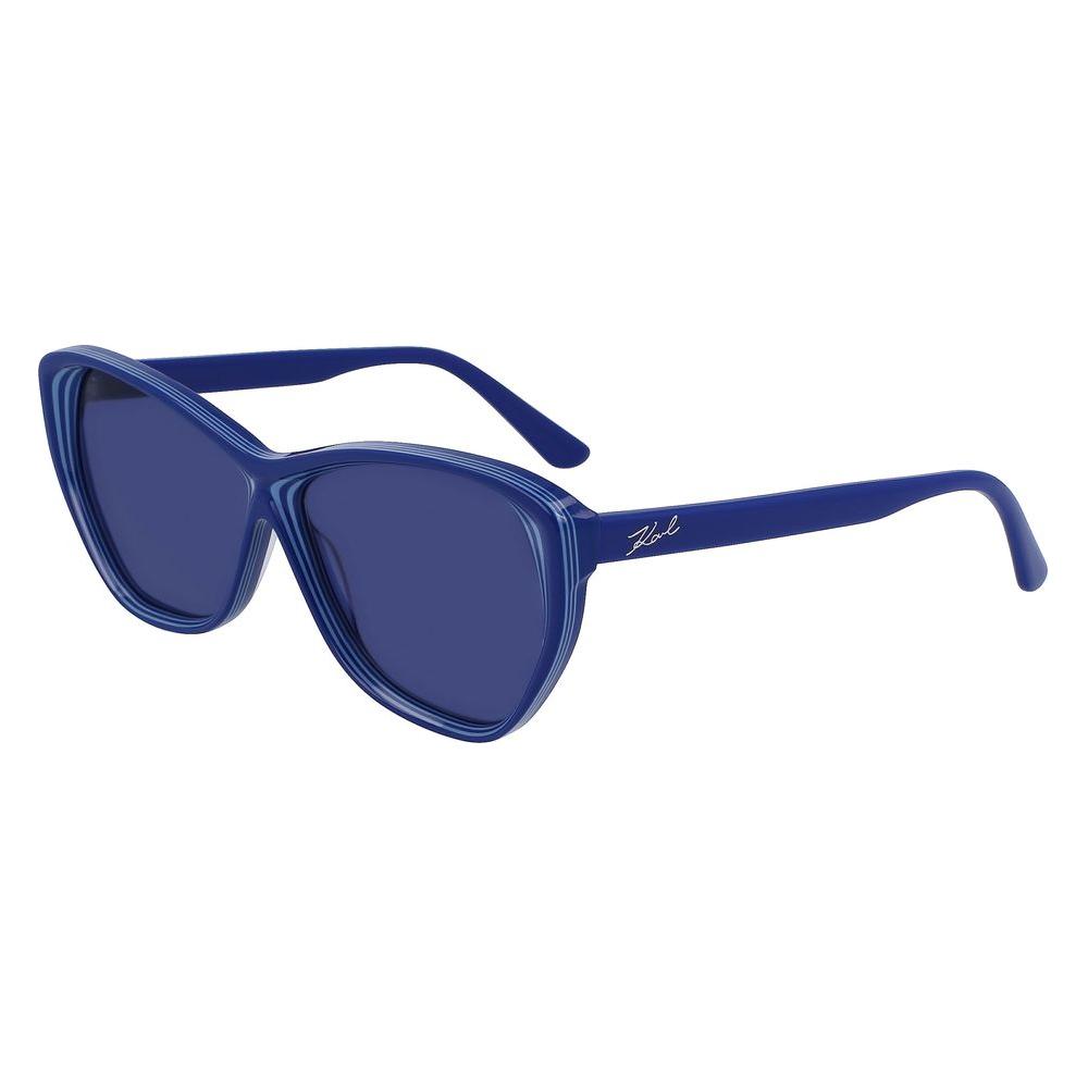 Karl Lagerfeld Blue Acetate Sunglasses Karl Lagerfeld