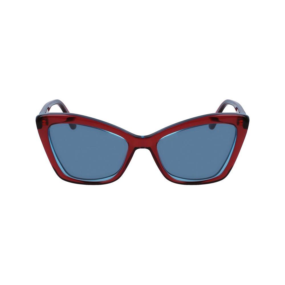 Karl Lagerfeld Red Acetate Sunglasses Karl Lagerfeld Slate Gray