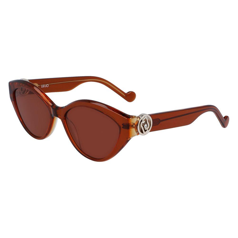 Liu Jo Brown Acetate Sunglasses Liu Jo