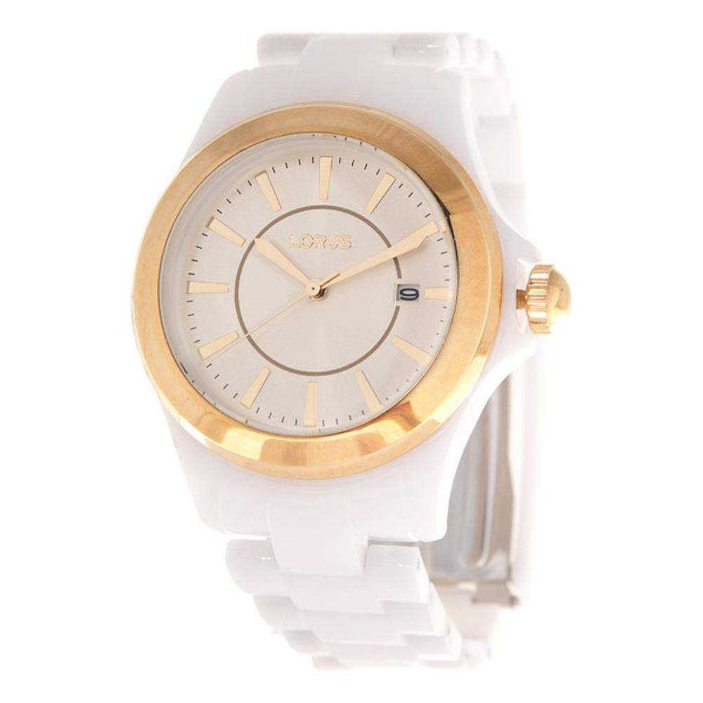 Lorus White Plastic Watch Lorus Light Gray