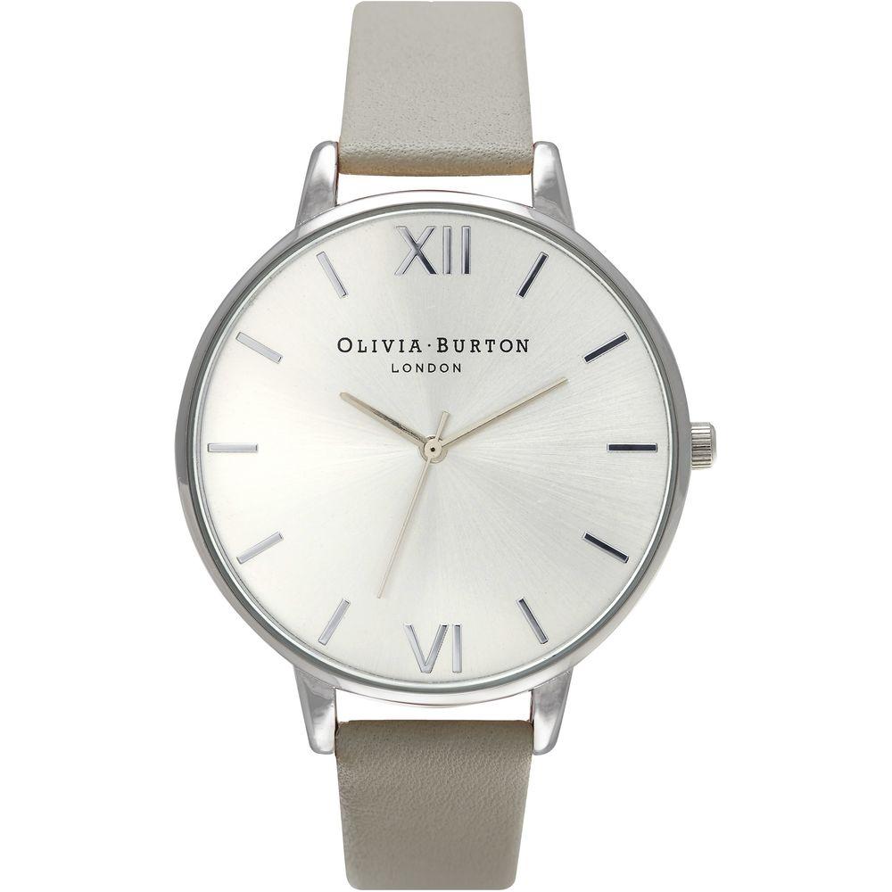 Olivia Burton Gray Leather Watch Olivia Burton