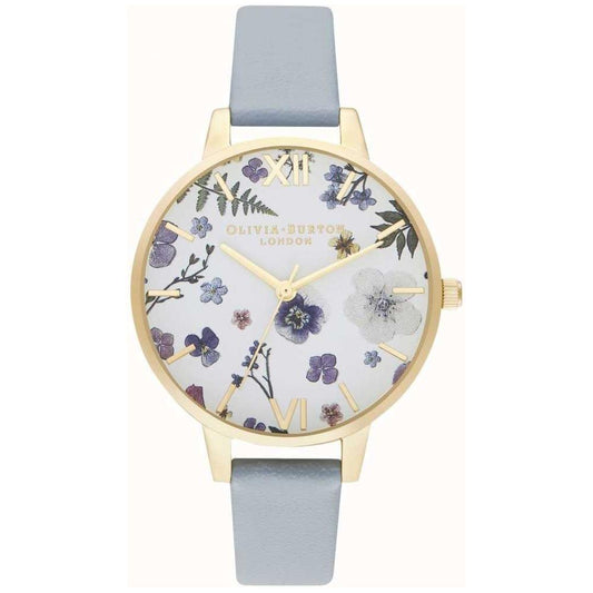 Olivia Burton Blue Synthetic Leather Watch Olivia Burton