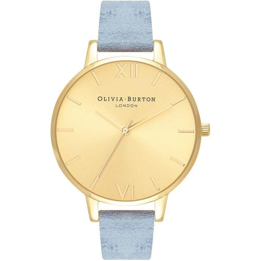 Olivia Burton Blue Synthetic Leather Watch Olivia Burton