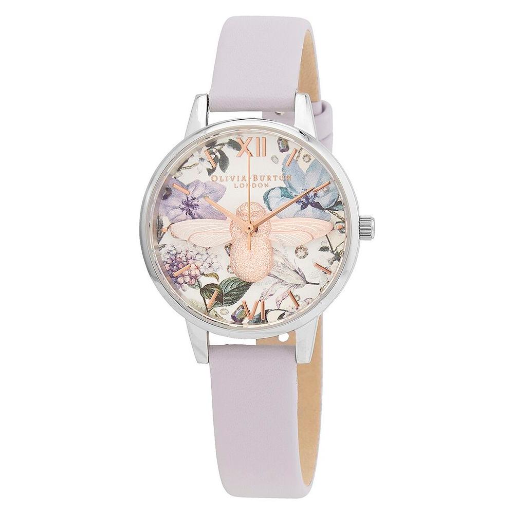 Olivia Burton Purple Synthetic Leather Watch Olivia Burton