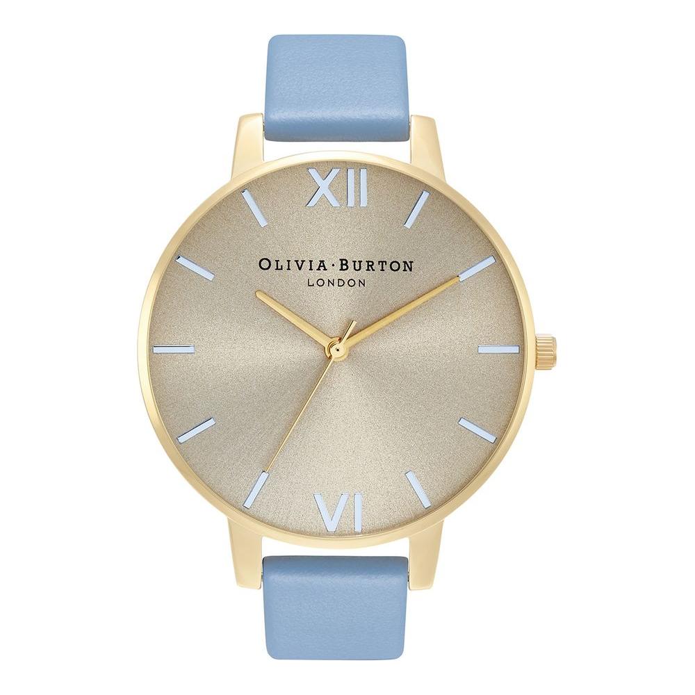 Olivia Burton Blue Synthetic Leather Watch Olivia Burton