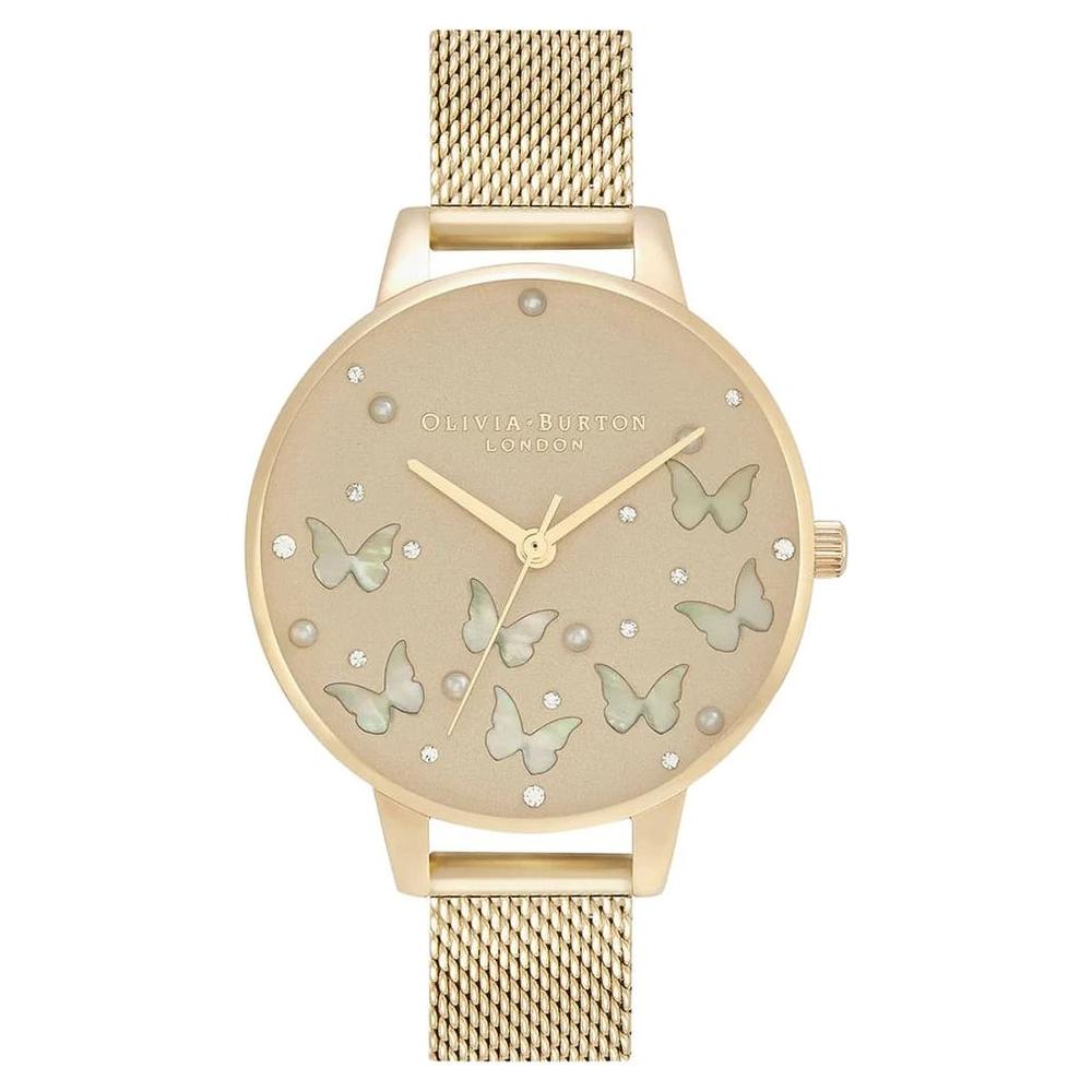 Olivia Burton Gold Steel Watch Olivia Burton