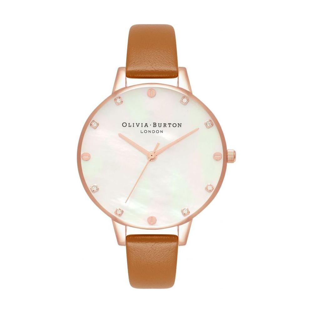 Olivia Burton Brown Synthetic Leather Watch Olivia Burton