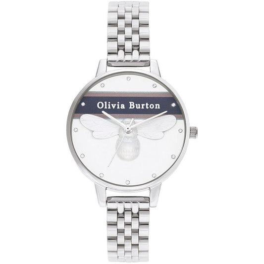 Olivia Burton Silver Steel Watch Olivia Burton