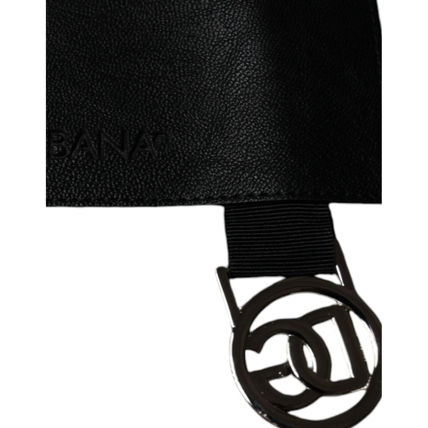 Dolce & Gabbana Gray Logo Patch Cotton Crew Neck T-shirt