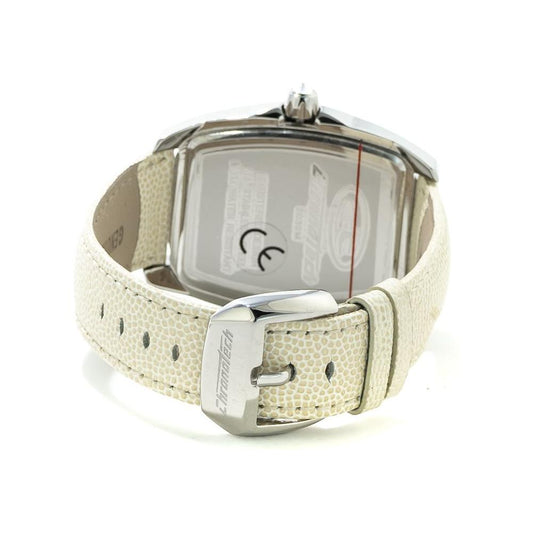 Chronotech White Leather Watch Chronotech