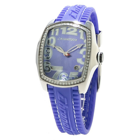 Chronotech Blue Rubber Sport Watch Chronotech