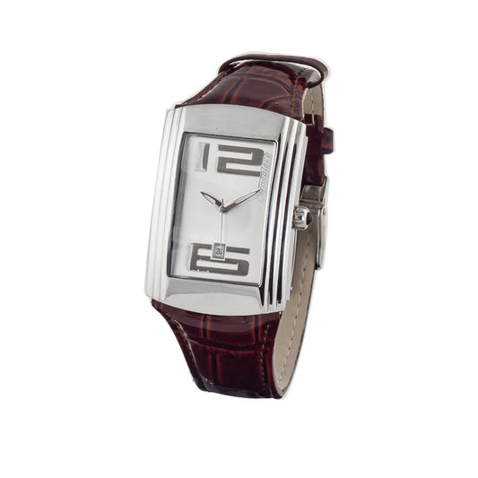 Chronotech Brown Leather Dress Watch Chronotech