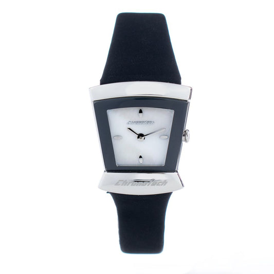 Chronotech Blue Leather Dress Watch Chronotech