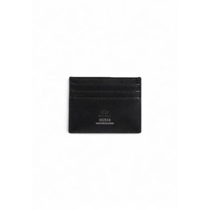 Guess Black Leather Cardholder