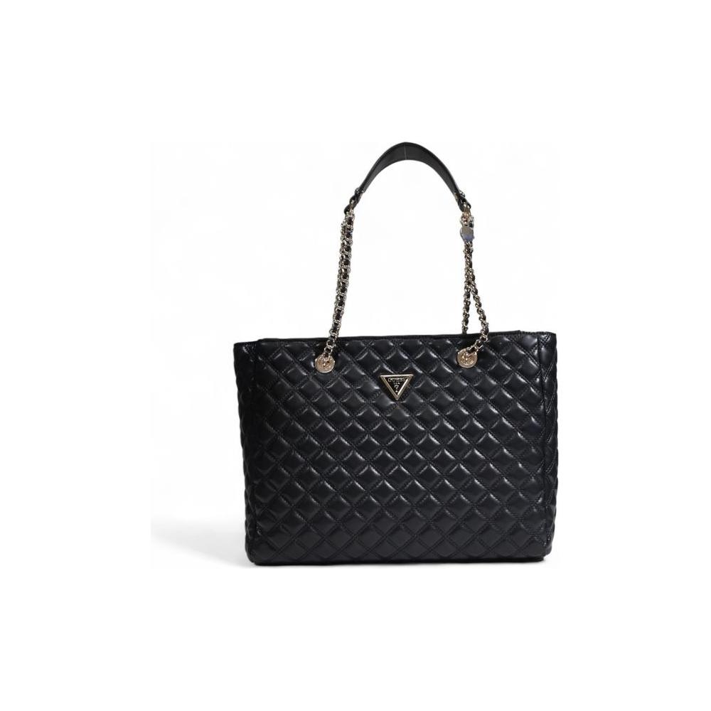 Front view with bag zipped and handles upright.
