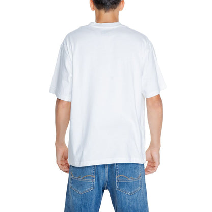 Replay White Cotton T-Shirt Replay