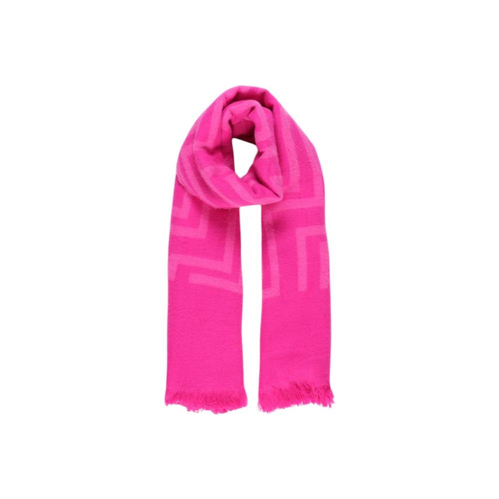 Only Pink Acrylic Scarf Only Deep Pink