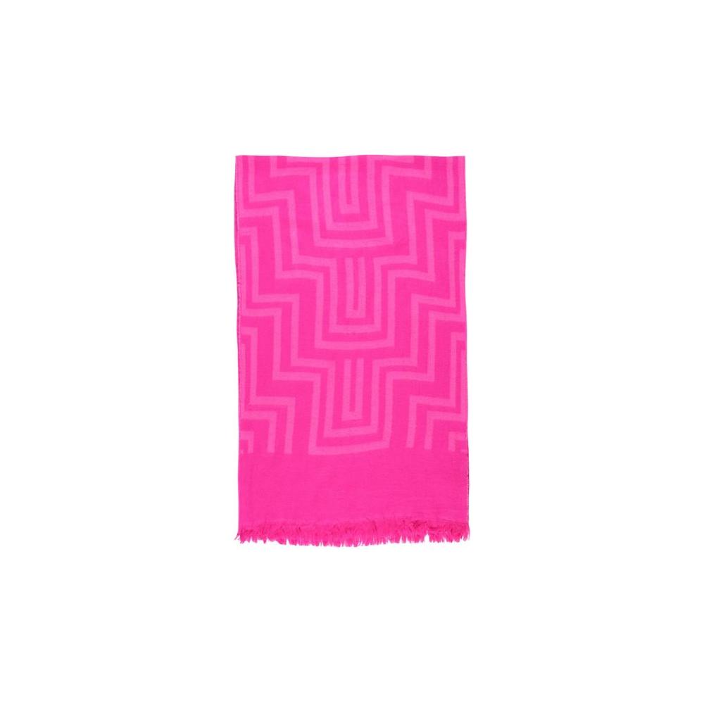 Only Pink Acrylic Scarf Only Hot Pink