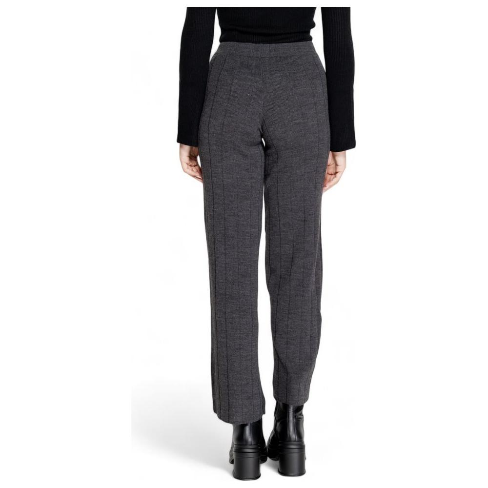 Only Gray Acrylic Jeans & Pant Only Dark Slate Gray