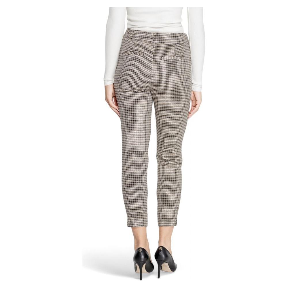 Only Beige Polyester Jeans & Pant Only Gray