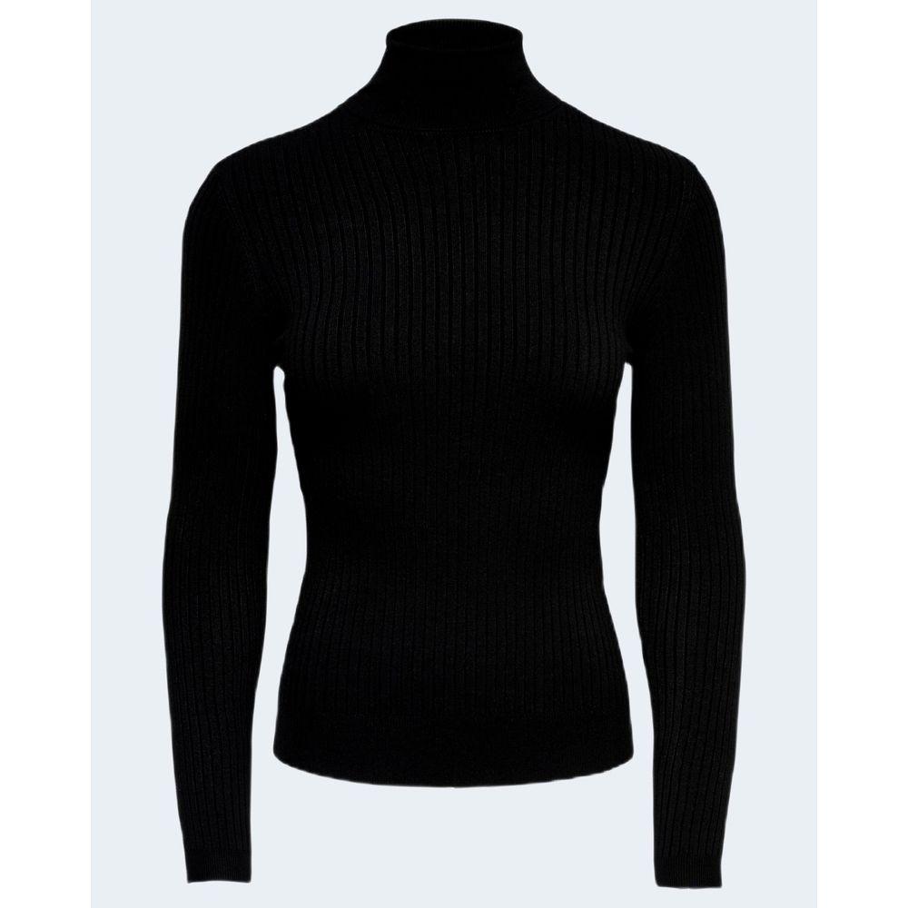 Only Black Viscose Sweater Only Lavender