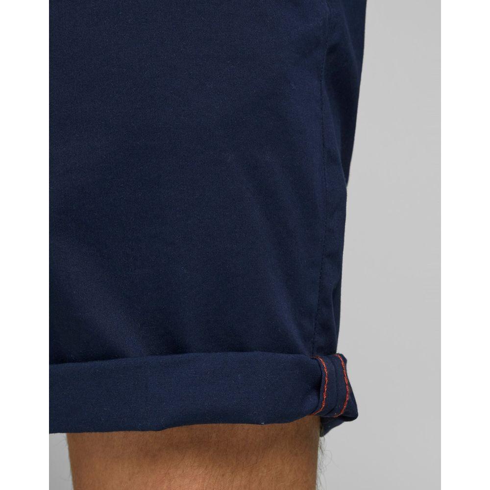 Jack Jones Blue Cotton Short Jack Jones Gray