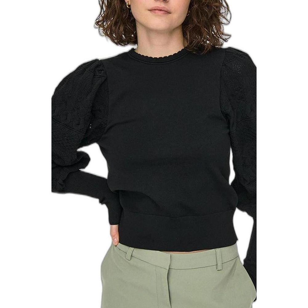 Only Black Polyester Tops & T-Shirt Only Dark Gray