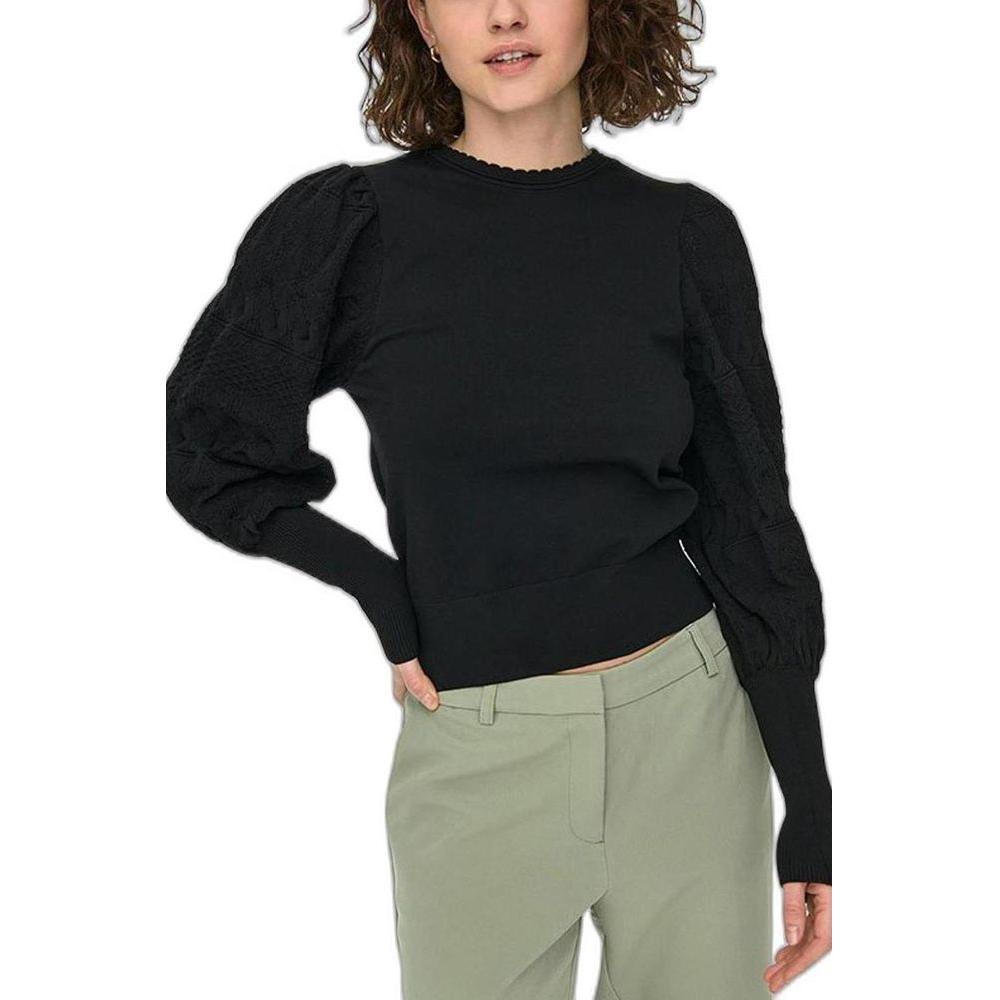 Only Black Polyester Tops & T-Shirt Only Black