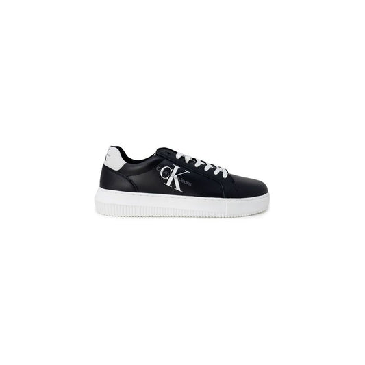 Calvin Klein Jeans Black Leather Sneaker Calvin Klein Jeans