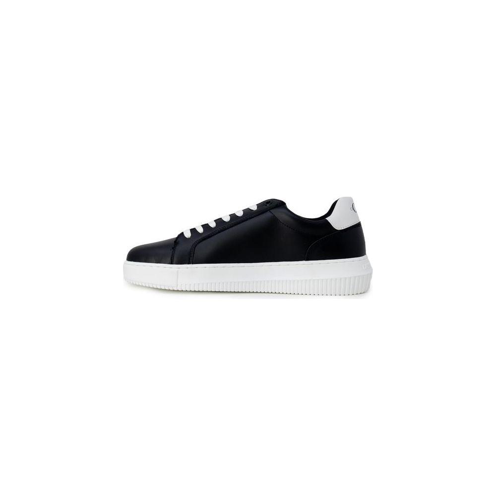 Calvin Klein Jeans Black Leather Sneaker Calvin Klein Jeans