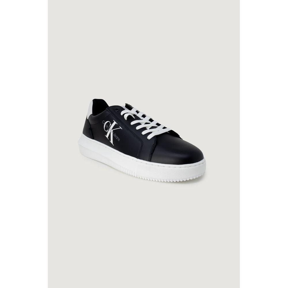 Calvin Klein Jeans Black Leather Sneaker Calvin Klein Jeans