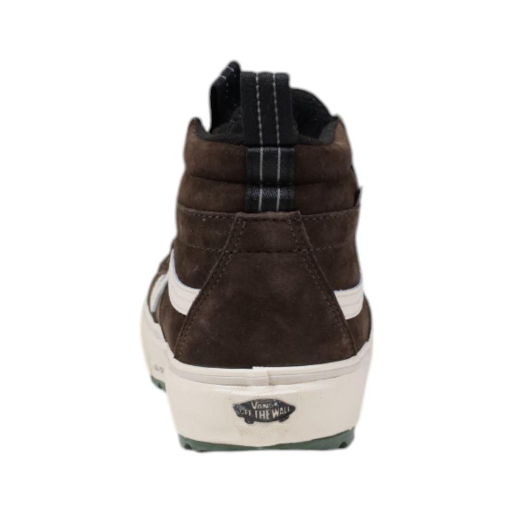 Vans Brown Leather Sneaker Vans Light Gray