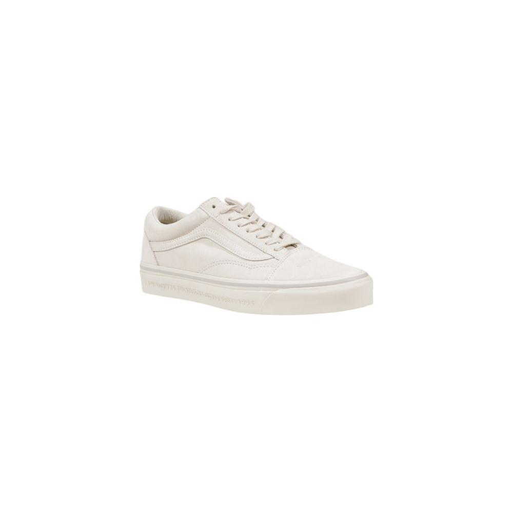 Vans Beige Suede Leather Sneaker Vans Light Gray
