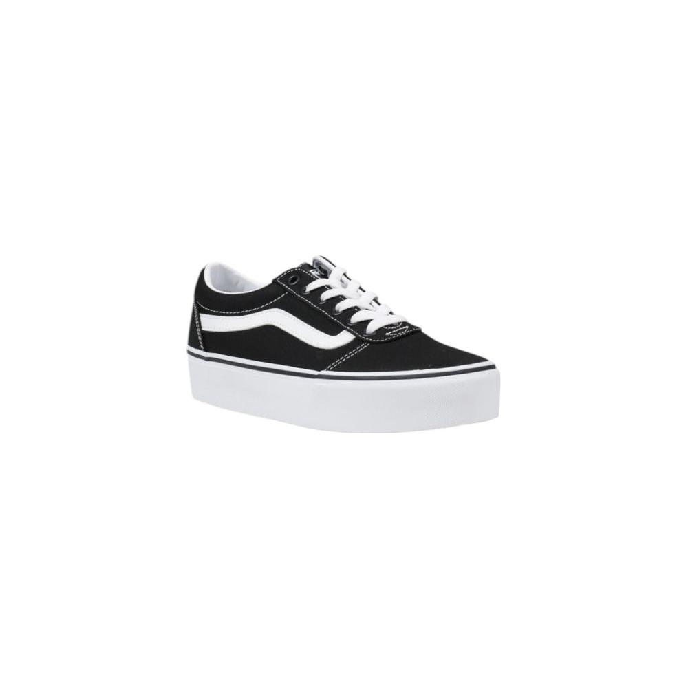 Vans Black And White Fabric Sneaker Vans