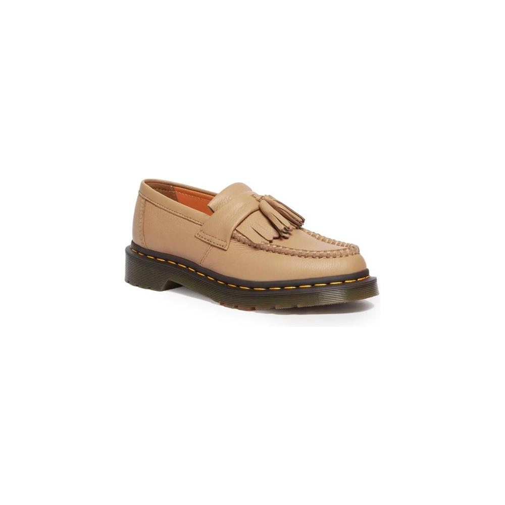 Dr. Martens Beige Leather Flat Shoe Dr. Martens Rosy Brown
